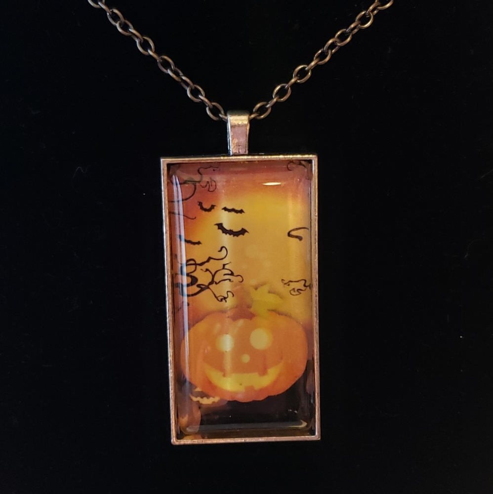 Halloween Pumpkin Pendent